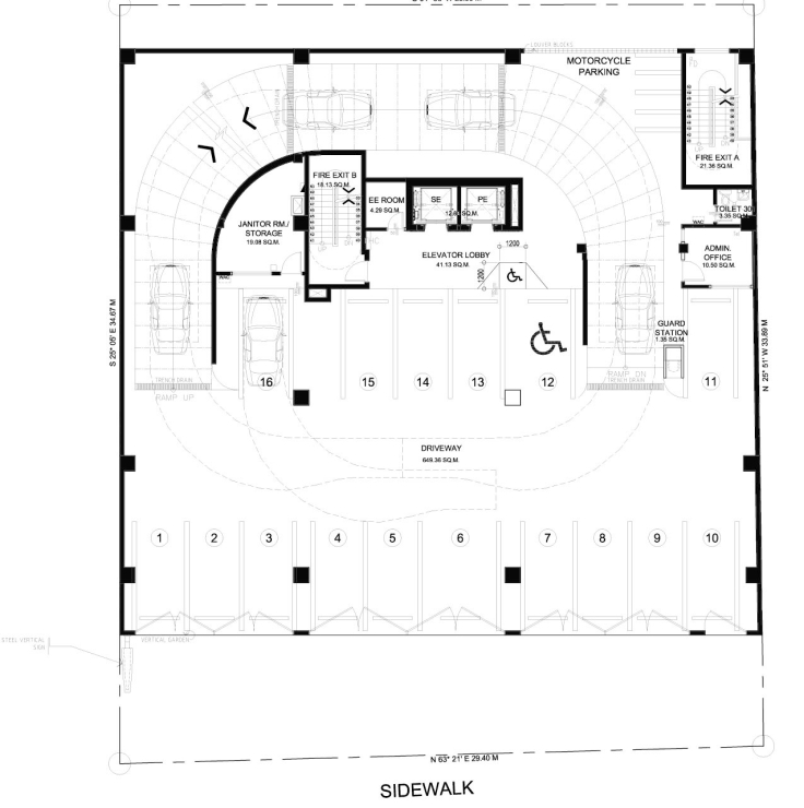 3 Third Floor Plan-Model